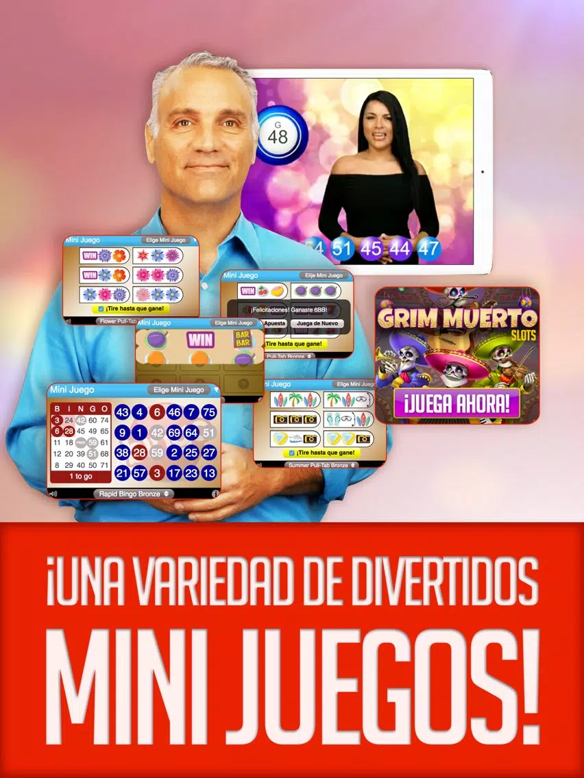 BINGO ESPAÑOL: Video en vivo iPad স্ক্রিনশট