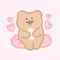 Boong Boong Bear Stickers
