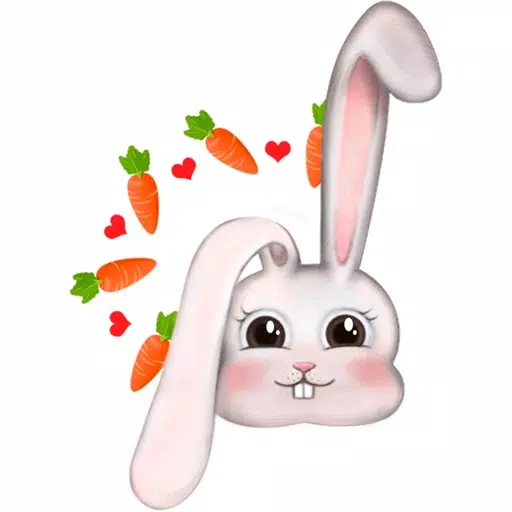 Funny Bunny - Handcrafted Stickers Funny Bunny - Handcrafted Stickers