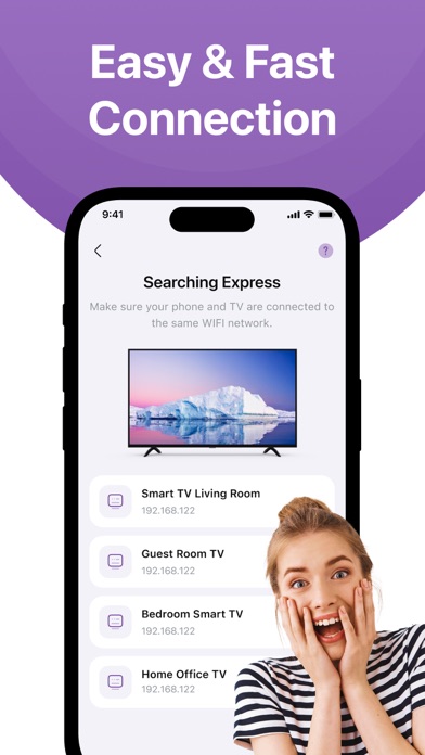 Capturas de pantalla de Roku Remote TCL Cast Control