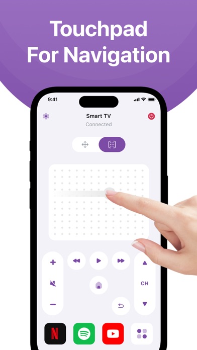 Capturas de pantalla de Roku Remote TCL Cast Control