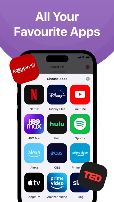 Capturas de pantalla de Roku Remote TCL Cast Control