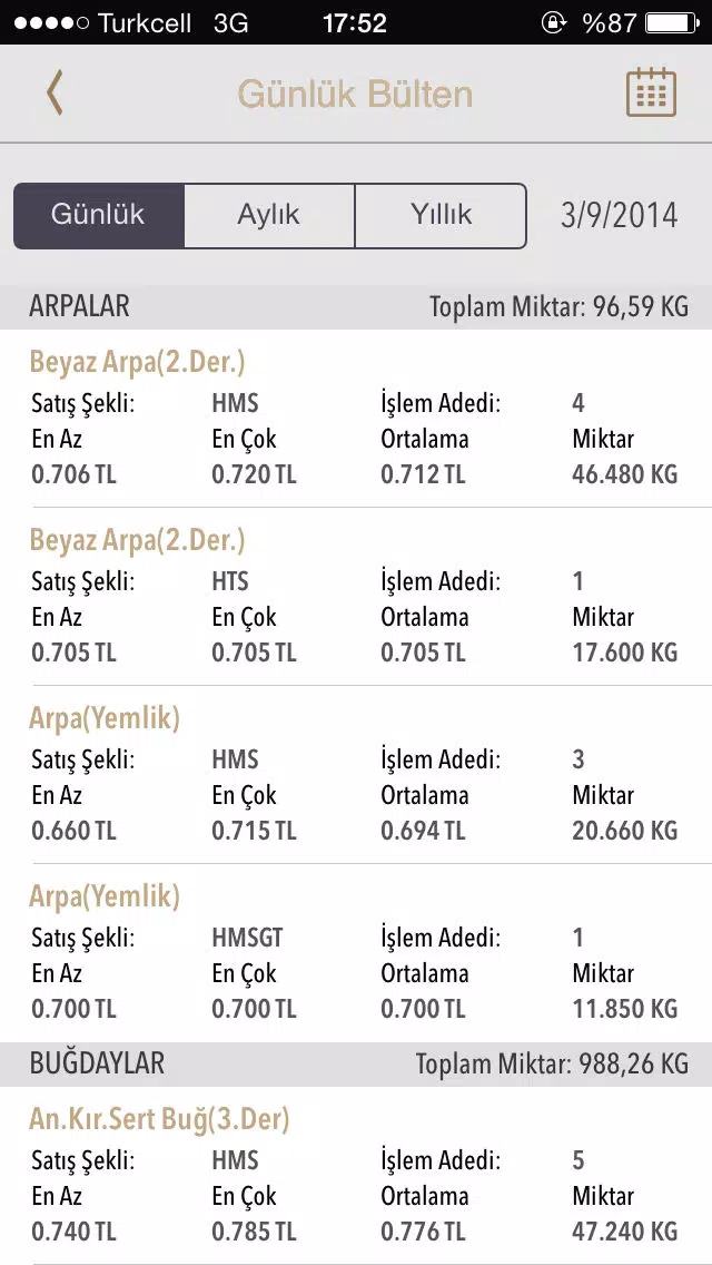 Eskişehir Ticaret Borsası Screenshots
