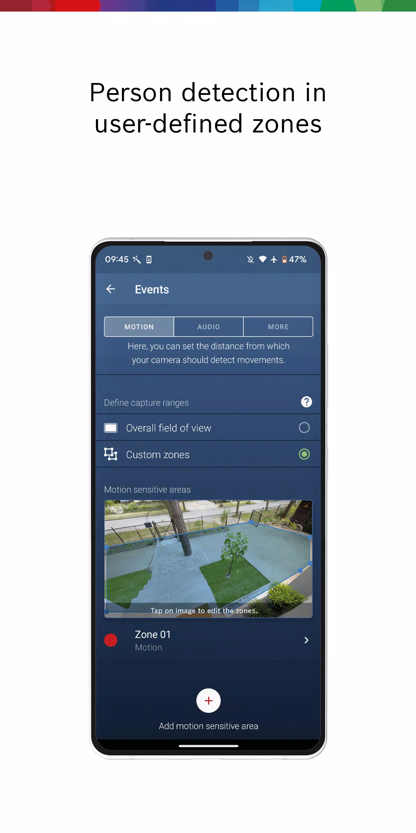 Bosch Smart Camera Screenshots
