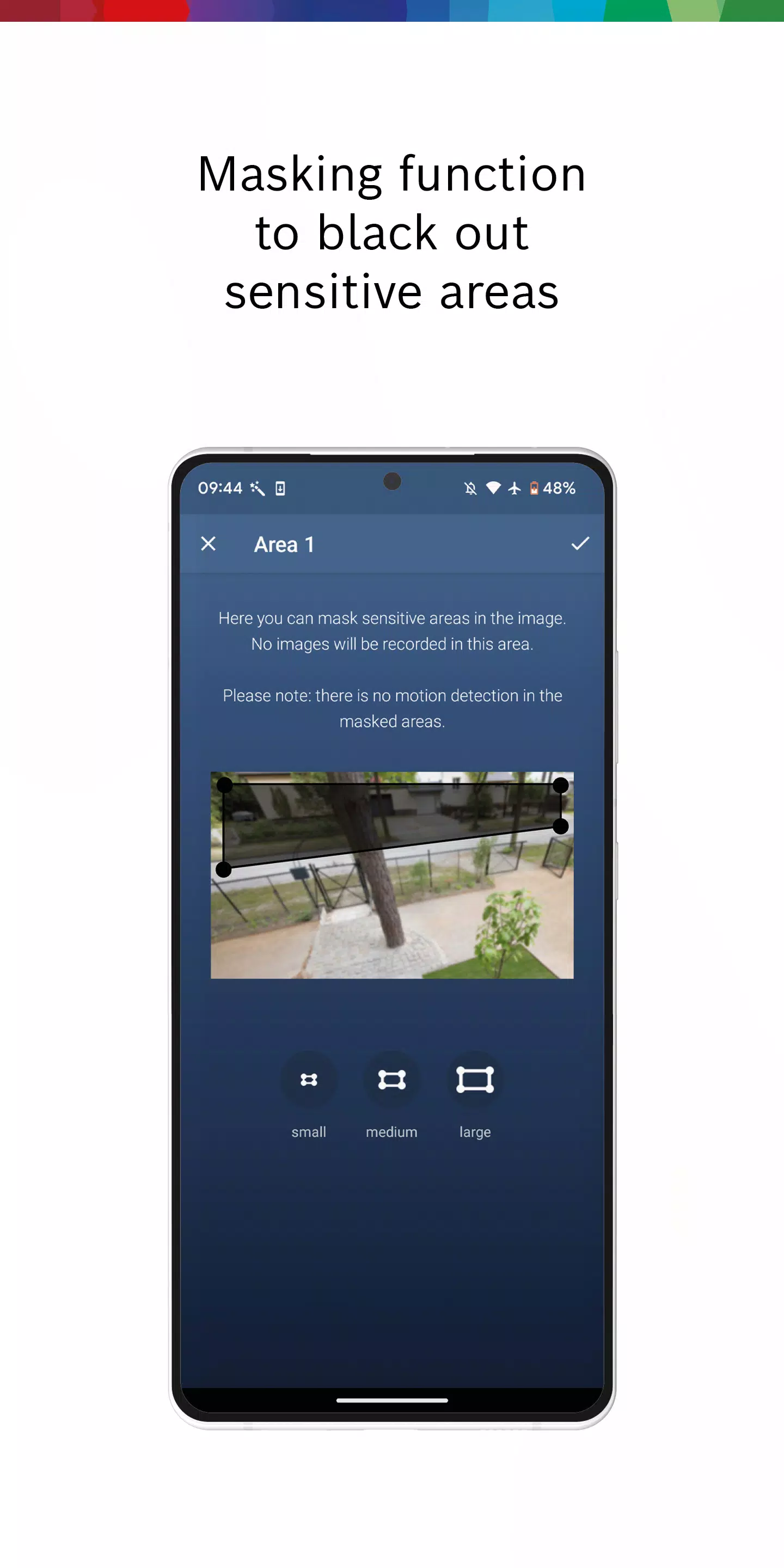 Bosch Smart Camera Screenshots