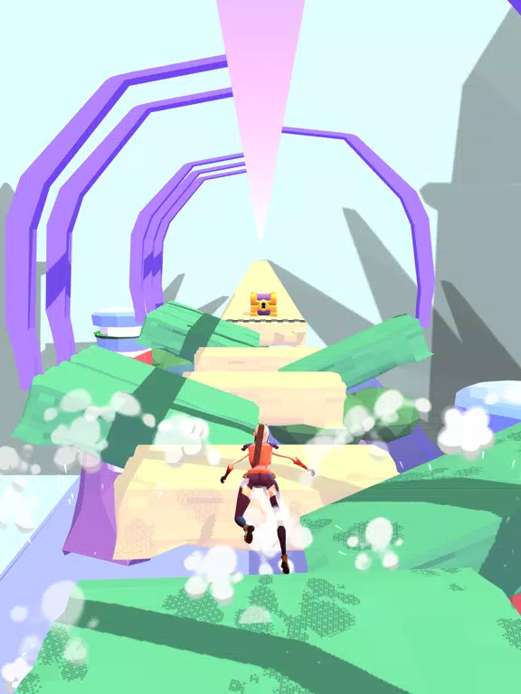 ภาพหน้าจอของ Blocky Runner! iPad