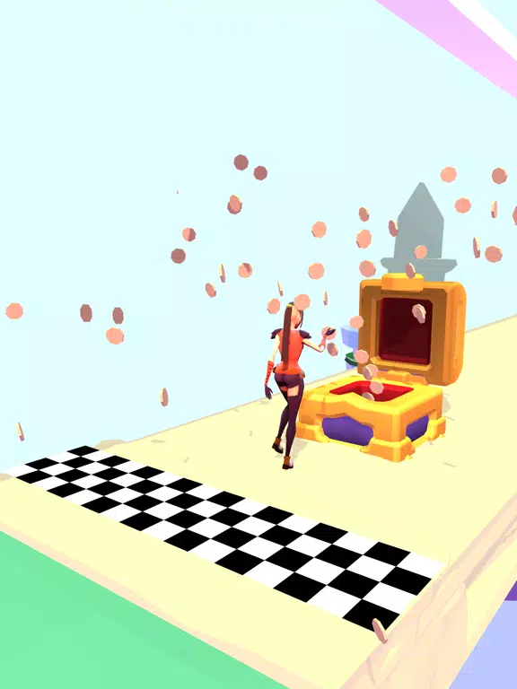 ภาพหน้าจอของ Blocky Runner! iPad