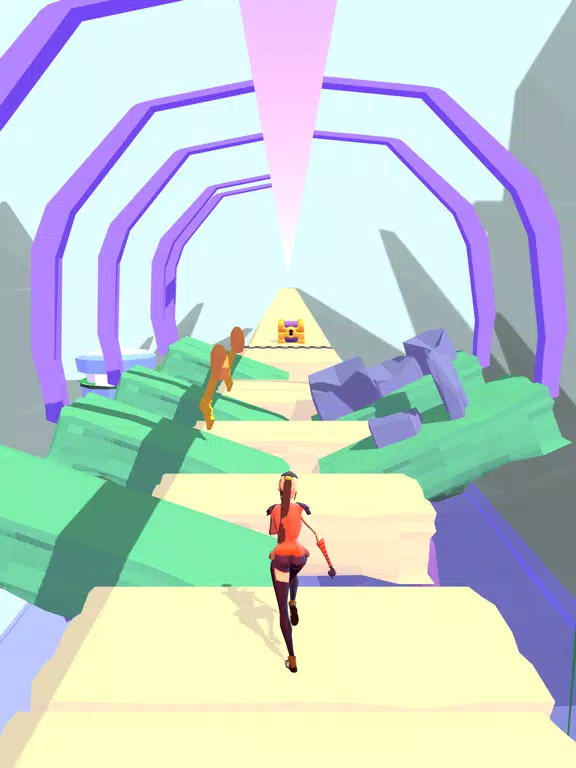 ภาพหน้าจอของ Blocky Runner! iPad