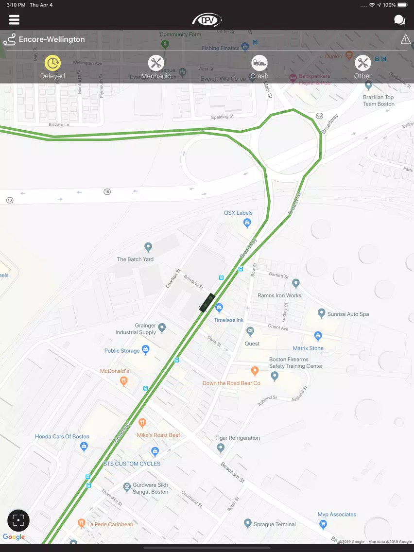 New DPV Drivers iPad Screenshots