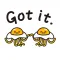 Gudetama's Stickers