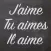 French Conjugations