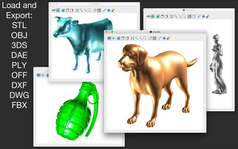 تصاویر Meshman 3D Viewer