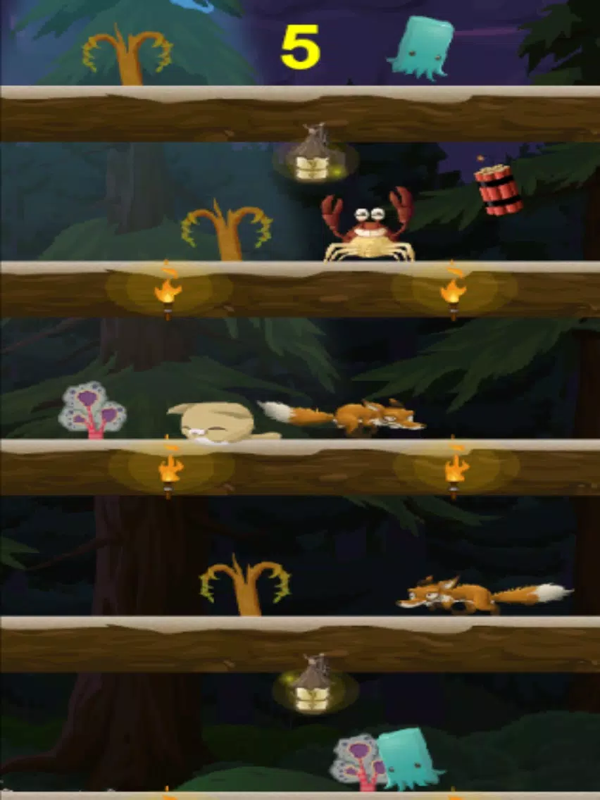 Kitty Meow Meow adorable - Cat Jump Night iPad Screenshots