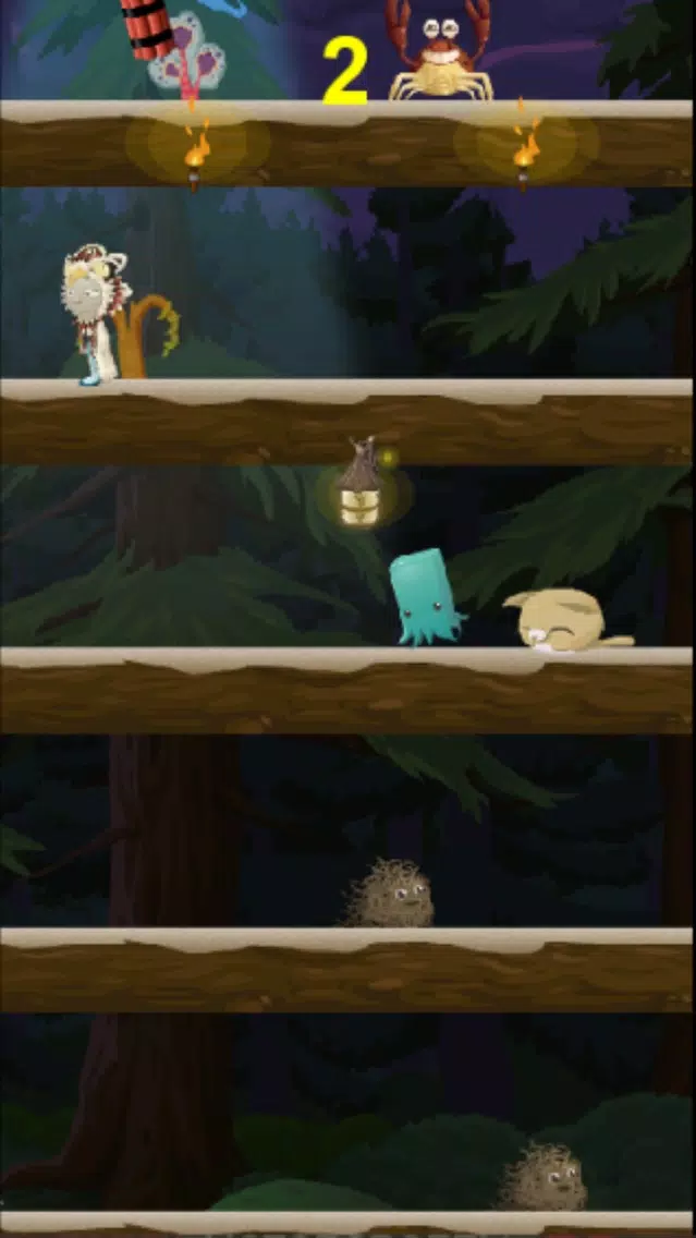 Kitty Meow Meow adorable - Cat Jump Night Screenshots