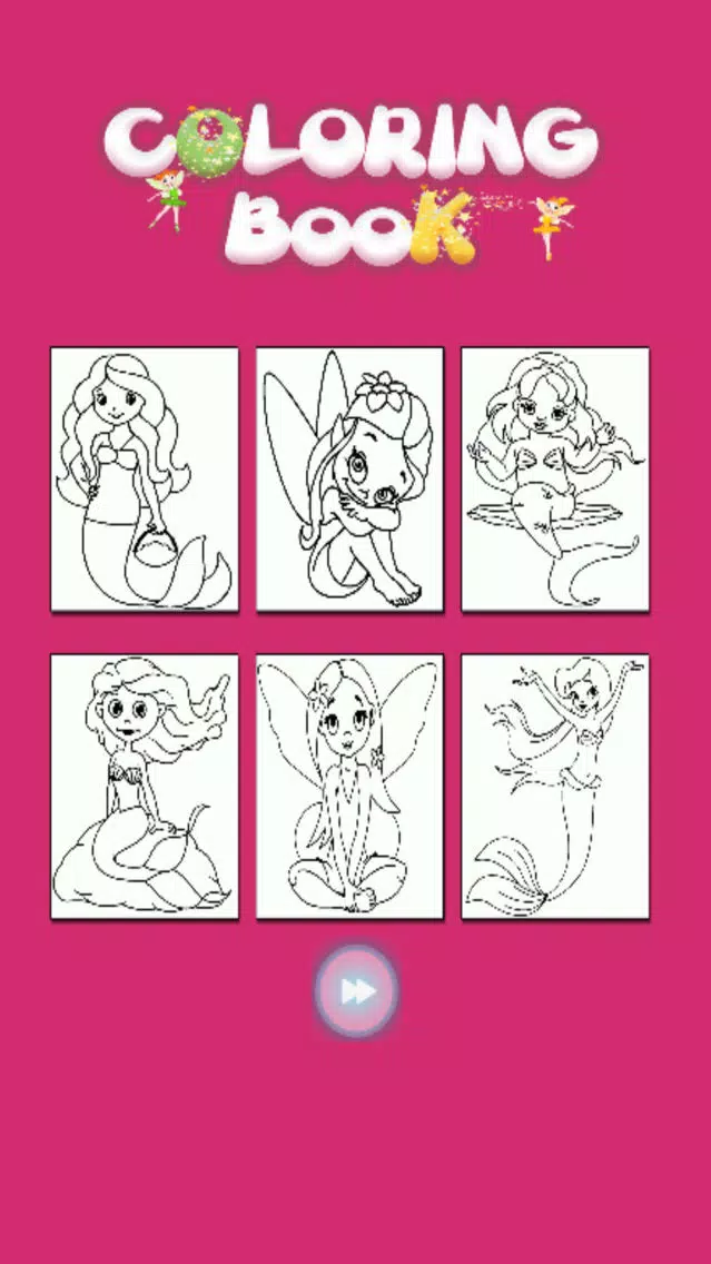 Kids Coloring Book - Princess Cartoon Screenshots