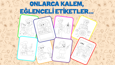 Meslekler Boyama Kitabı - Minik Bilge Meslekleri Öğreniyor Screenshots