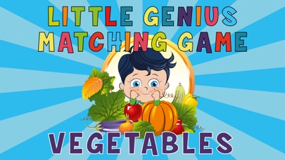 Little Genius Matching Game - Vegetables - Educational and Fun Game for Kids Screenshots