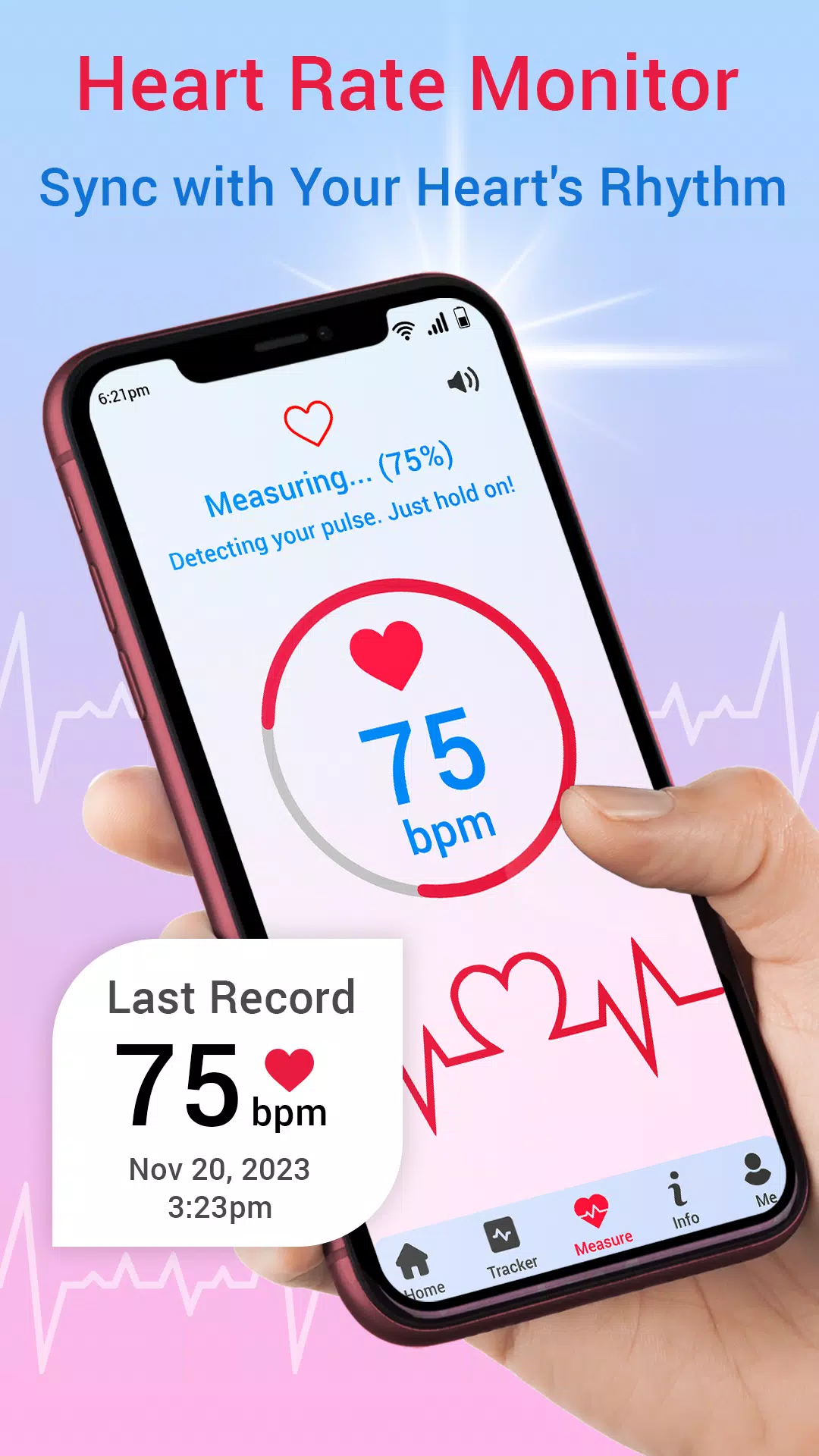 Blood Pressure-Pulse Monitor Screenshots
