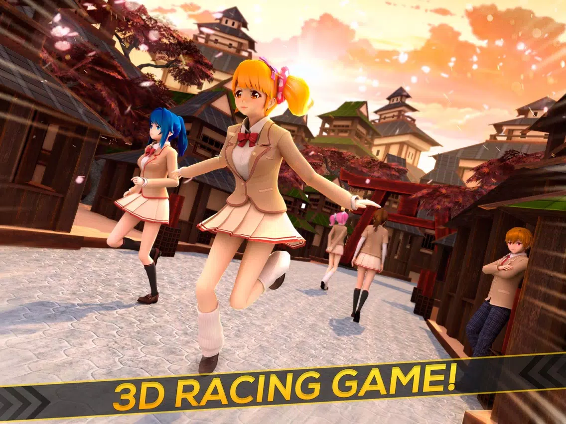Capturas de pantalla de Anime Girl Run iPad 