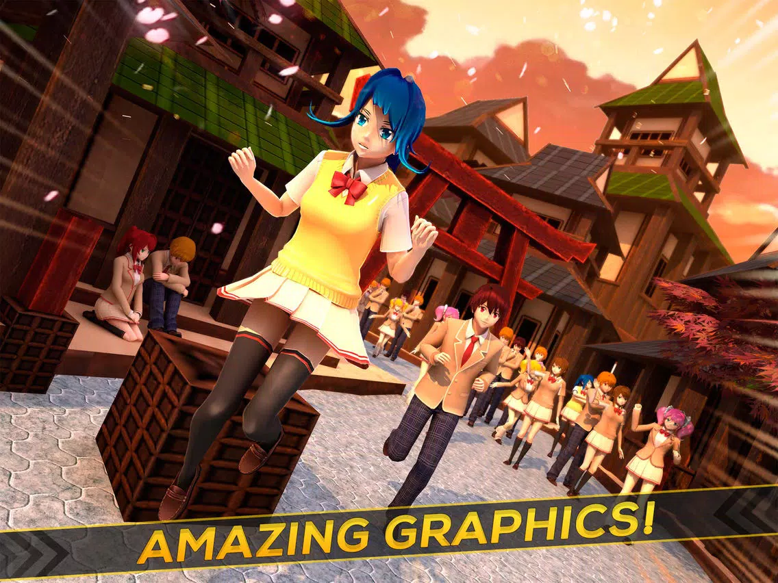 Capturas de pantalla de Anime Girl Run iPad 