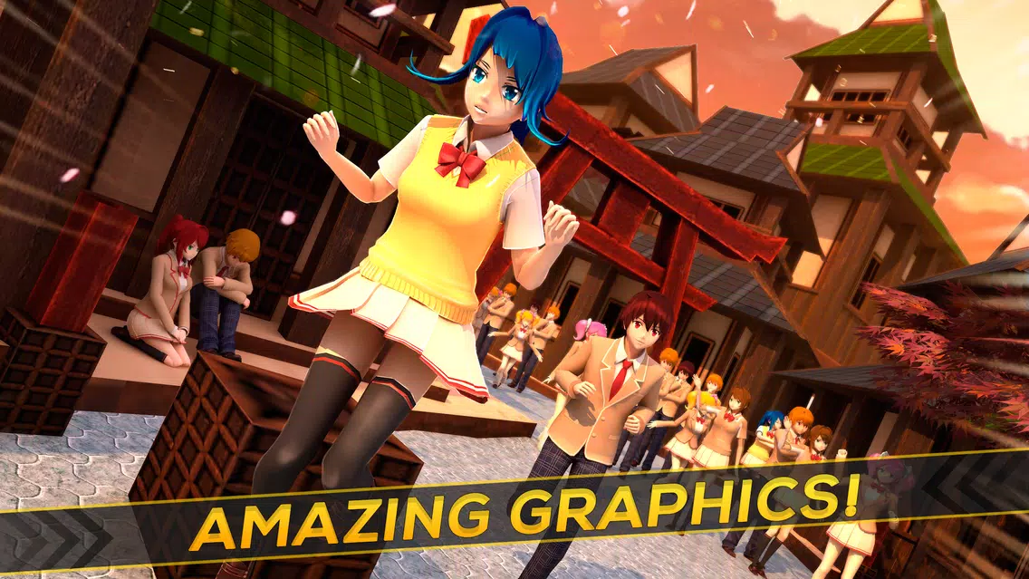 Capturas de pantalla de Anime Girl Run