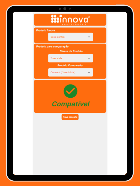 Innova Compatibilidade iPad Screenshots