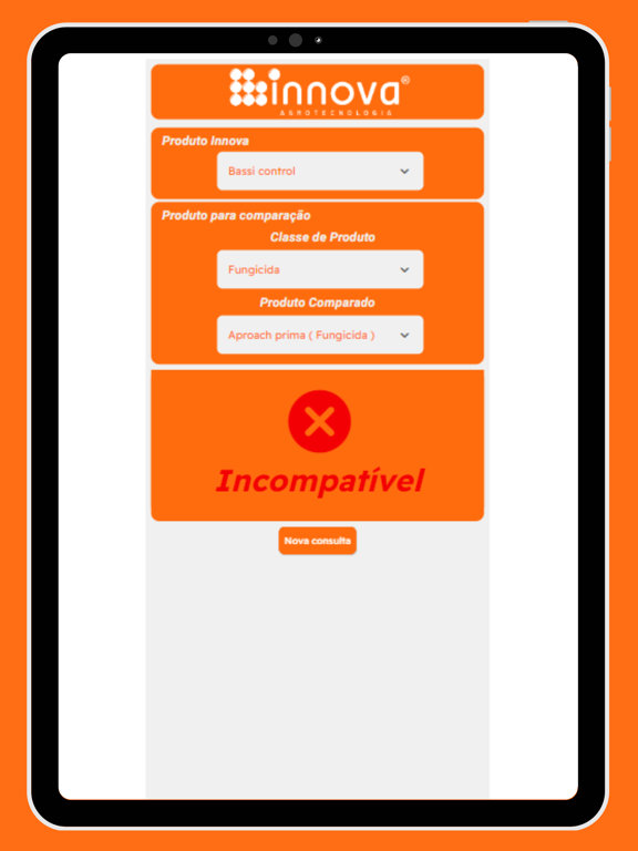 Innova Compatibilidade iPad Screenshots