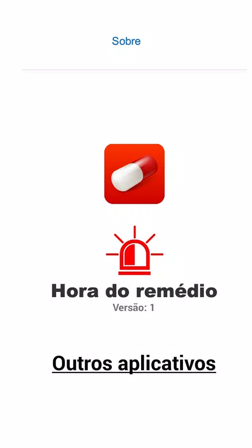 Alerta remédio Screenshots