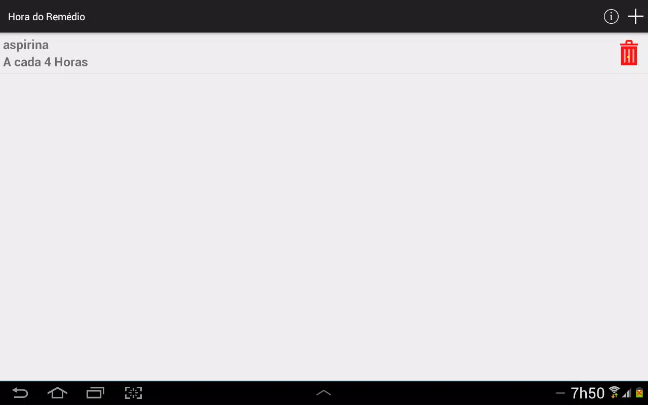 Alerta remédio Screenshots