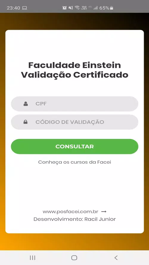 Faculdade Einstein Screenshots