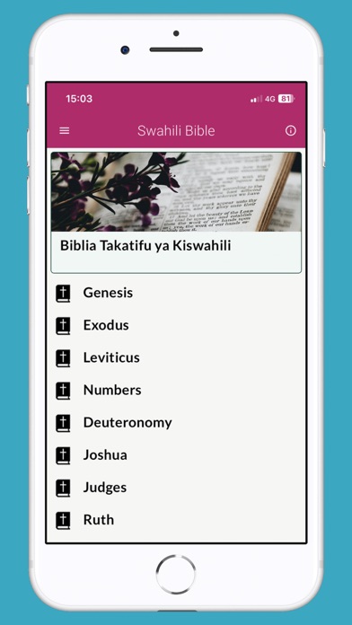 Biblia Takatifu Swahili Screenshots