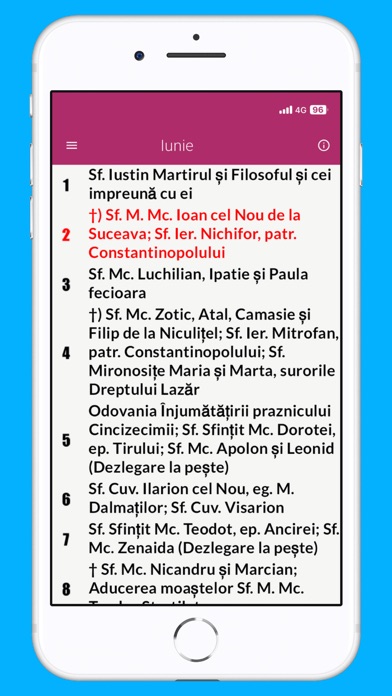 Calendar Crestin Ortodox 2024 Screenshots