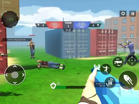 Toy Gun Blaster- Shooting Game iPad 应用截图
