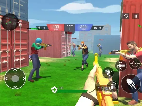 Toy Gun Blaster- Shooting Game iPad 应用截图