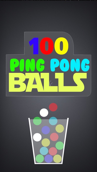 100 Ping Pong Balls-Fall Catch应用截图