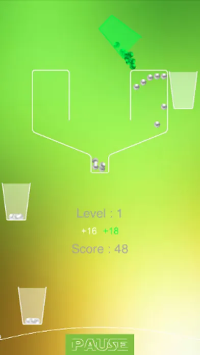 100 Ping Pong Balls-Fall Catch应用截图