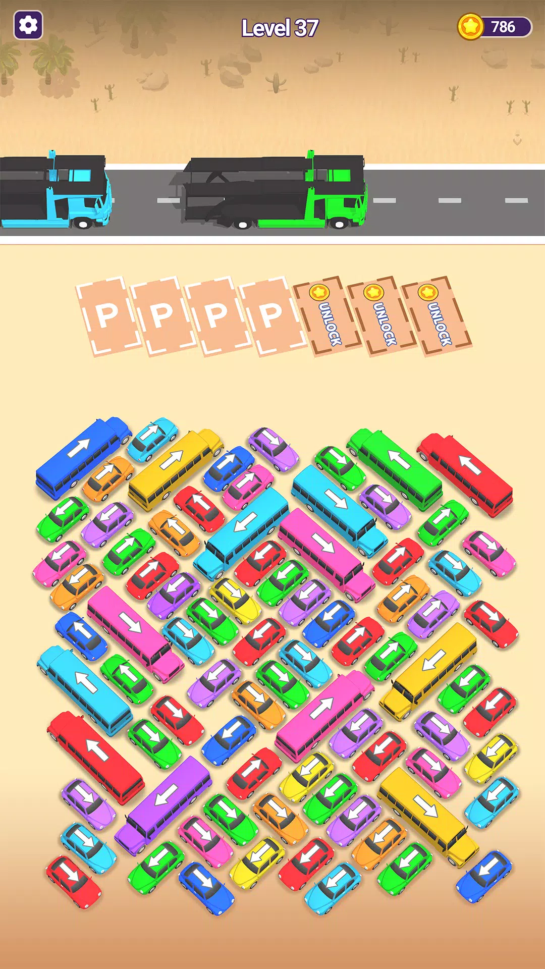 Mini Car Jam: Parking Puzzle Screenshots