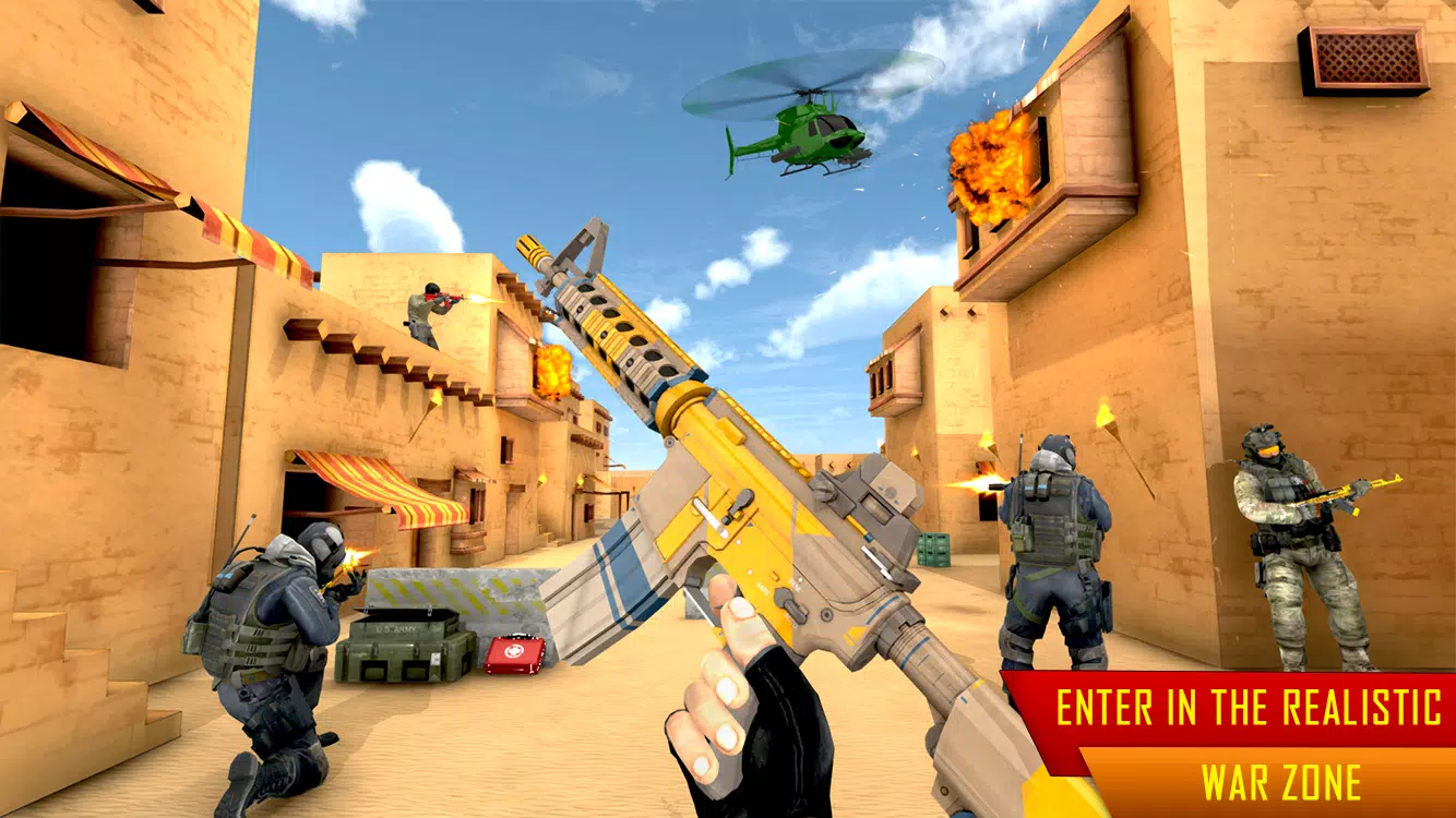 Real Fps Shooter Games Gun Ops Screenshots
