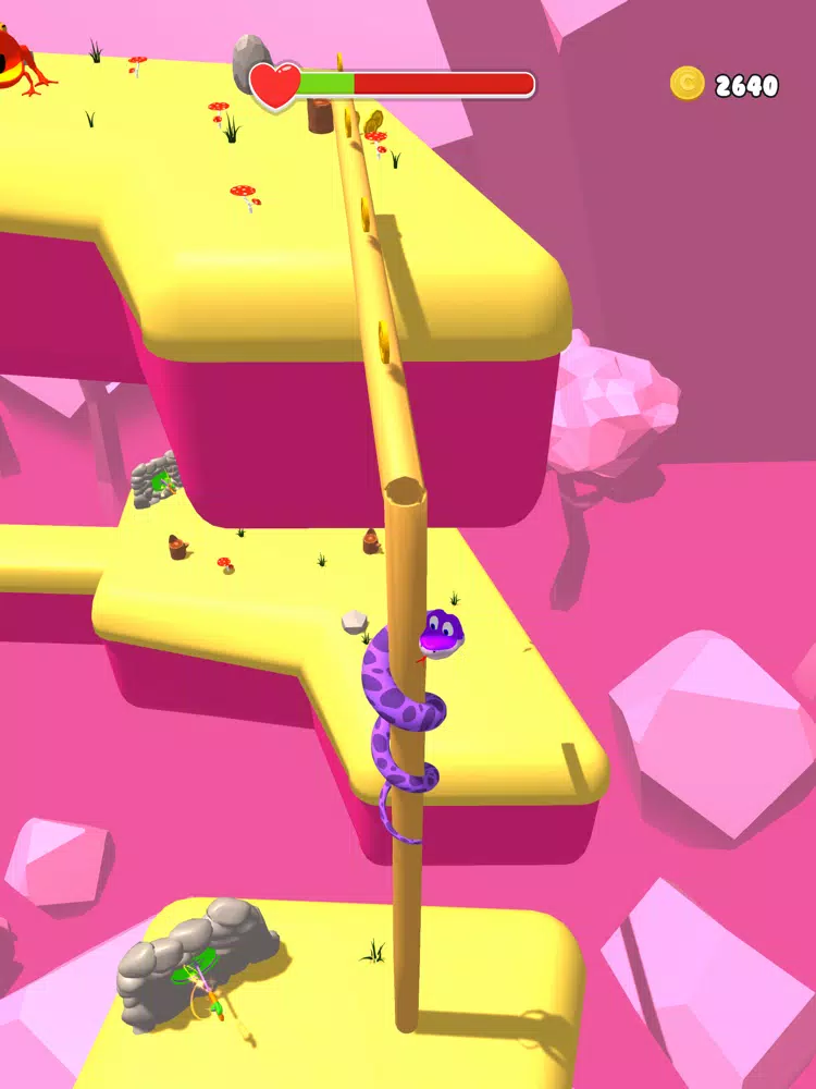 Snake Head 3D iPad  स्क्रीनशॉट