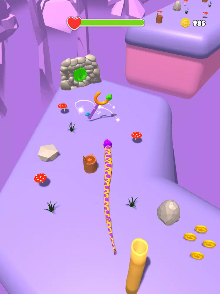 Snake Head 3D iPad  स्क्रीनशॉट