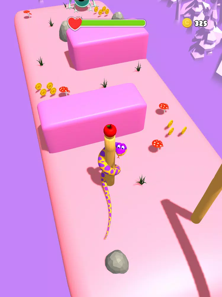 Snake Head 3D iPad  स्क्रीनशॉट