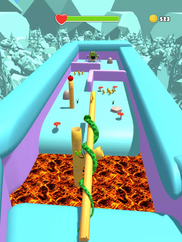 Snake Head 3D iPad  स्क्रीनशॉट