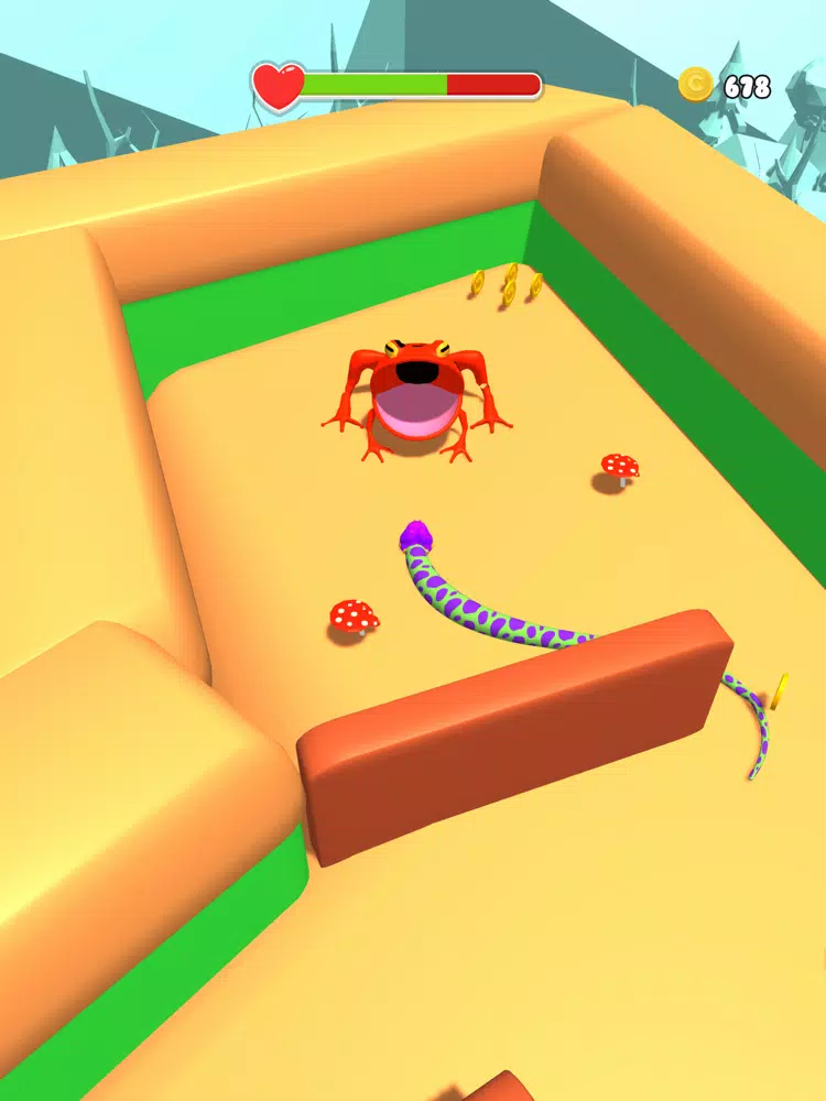 Snake Head 3D iPad  स्क्रीनशॉट