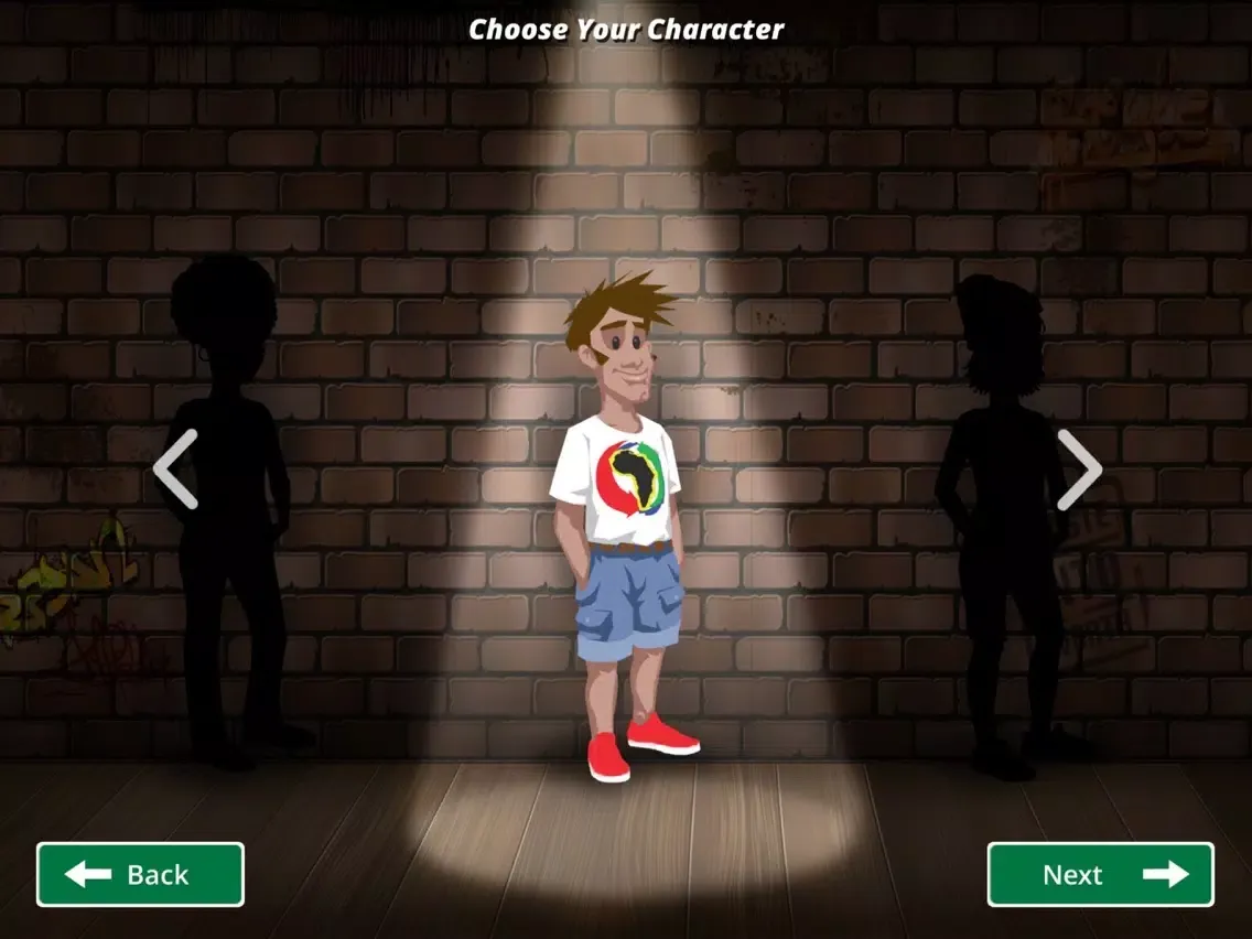 The REDISA Game iPad Screenshots
