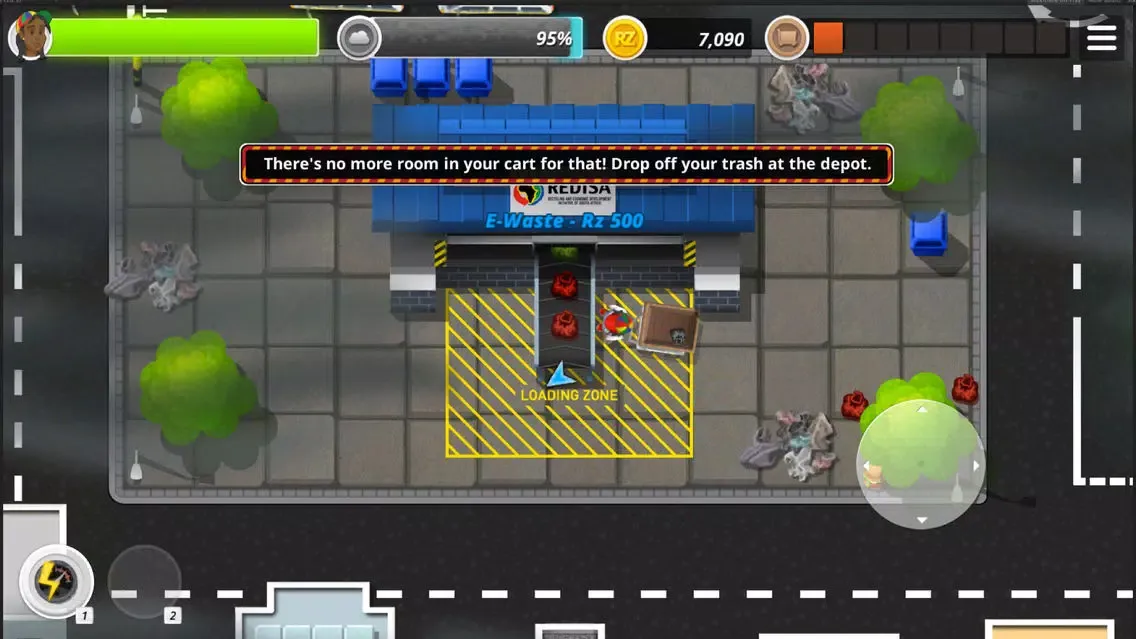 The REDISA Game Screenshots