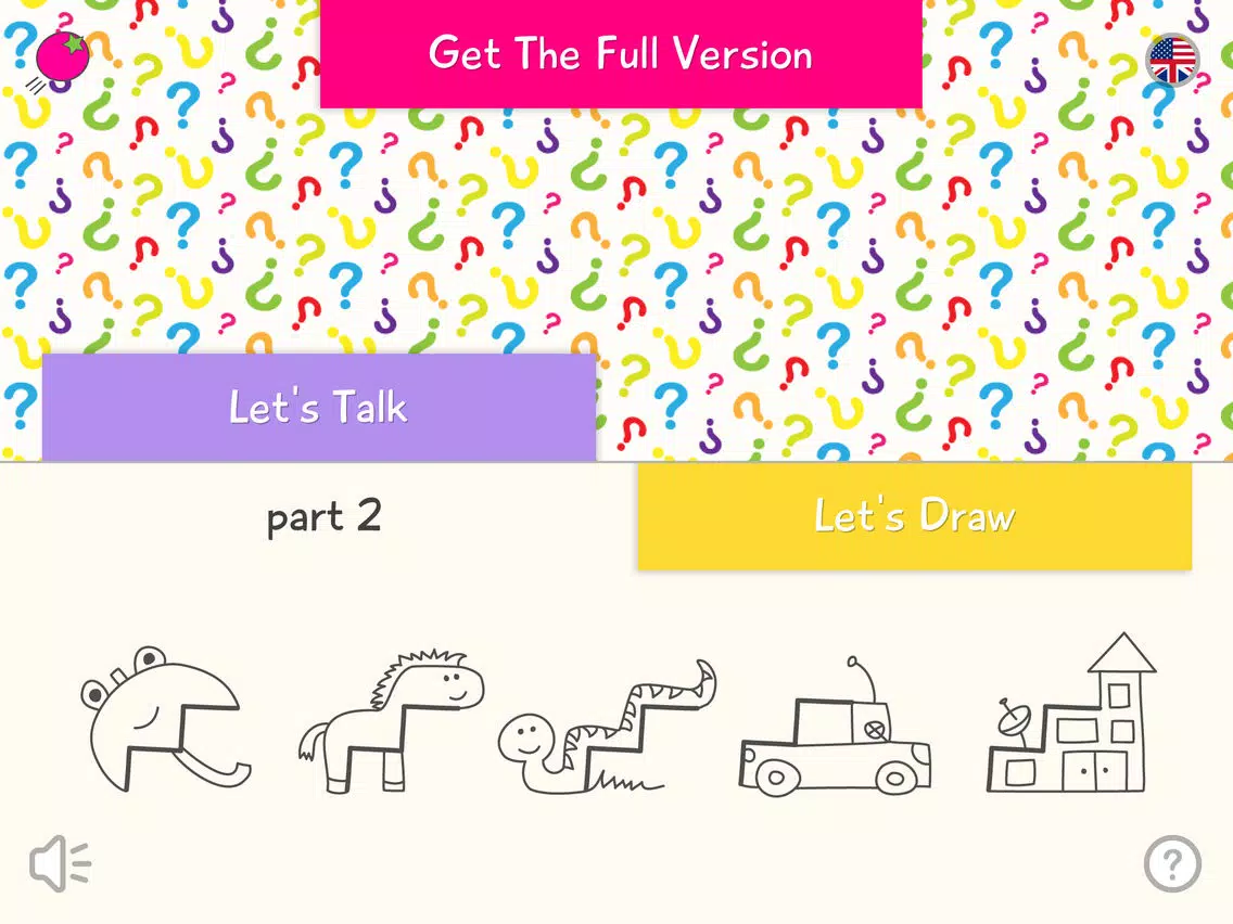 Let's Talk | Let's Draw - A creative family book game for kids and parents - Part 2 | Lite iPad Screenshots