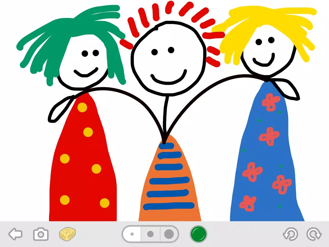 Let's Talk | Let's Draw - A creative family book game for kids and parents - Part 2 | Lite iPad Screenshots