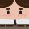 The shy man