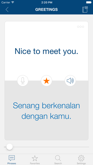 Learn Bahasa Indonesian Screenshots