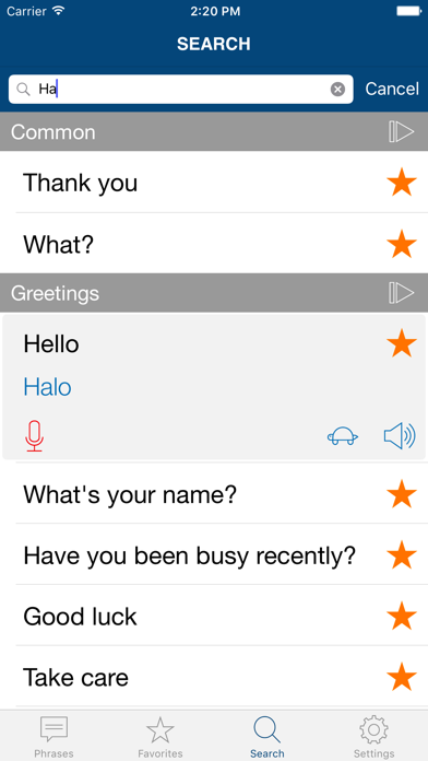 Learn Bahasa Indonesian Screenshots
